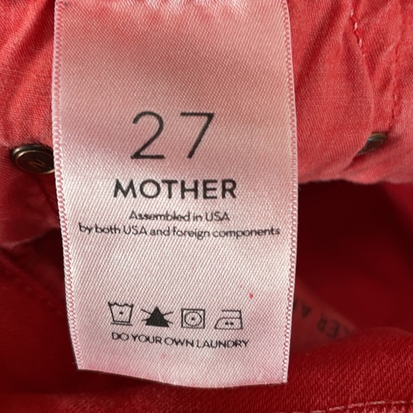 MOTHER, The Looker Ankle Fray Blow by Blow jean - Picture 5 of 10